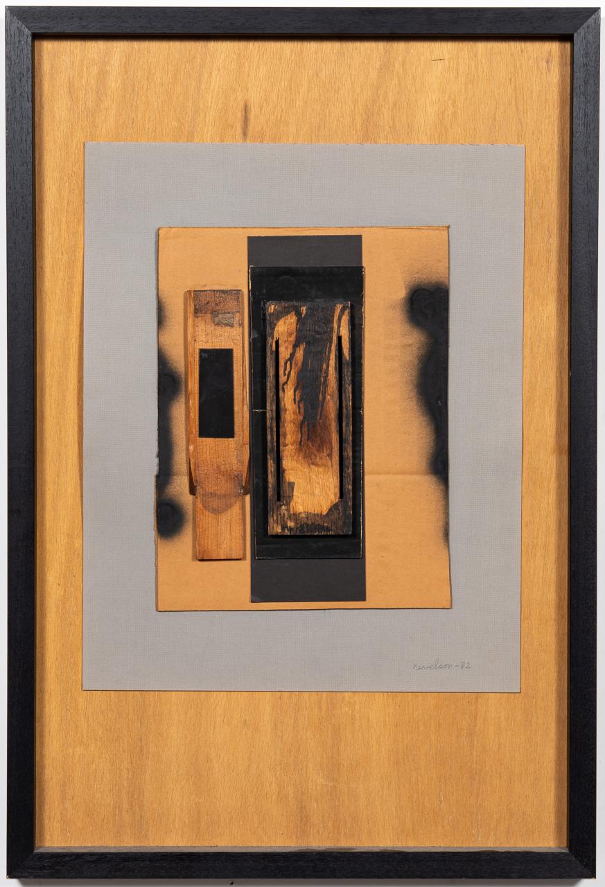 LOUISE NEVELSON UNTITLED MIXED 35df9c
