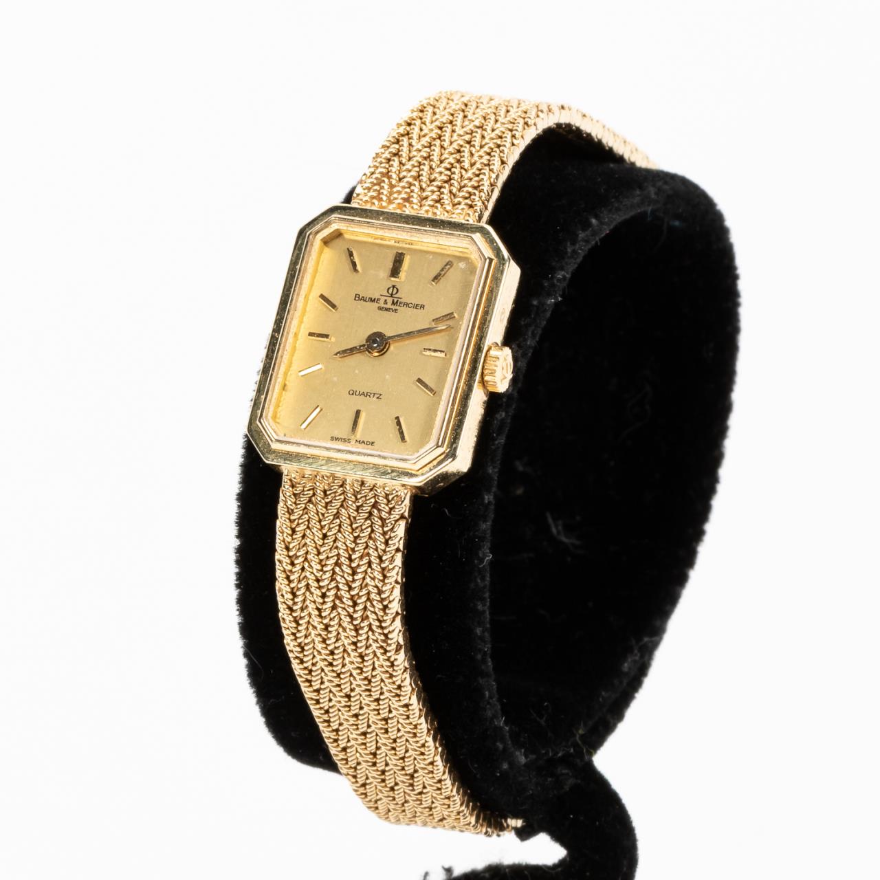 BAUME & MERCIER 14K YELLOW GOLD