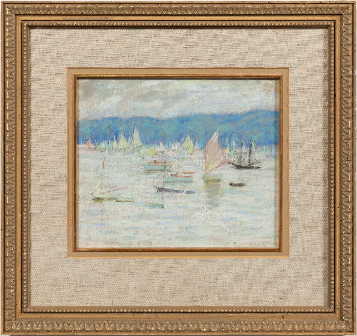 ELIZABETH WASHINGTON, SAILING PASTEL,