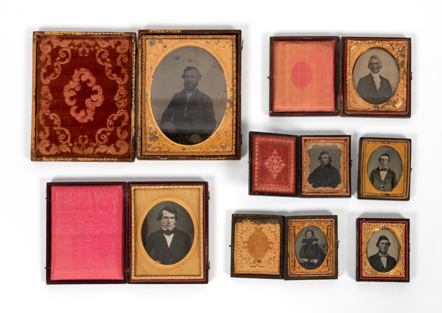 DAGUERREOTYPE & AMBROTYPE PHOTOGRAPHS