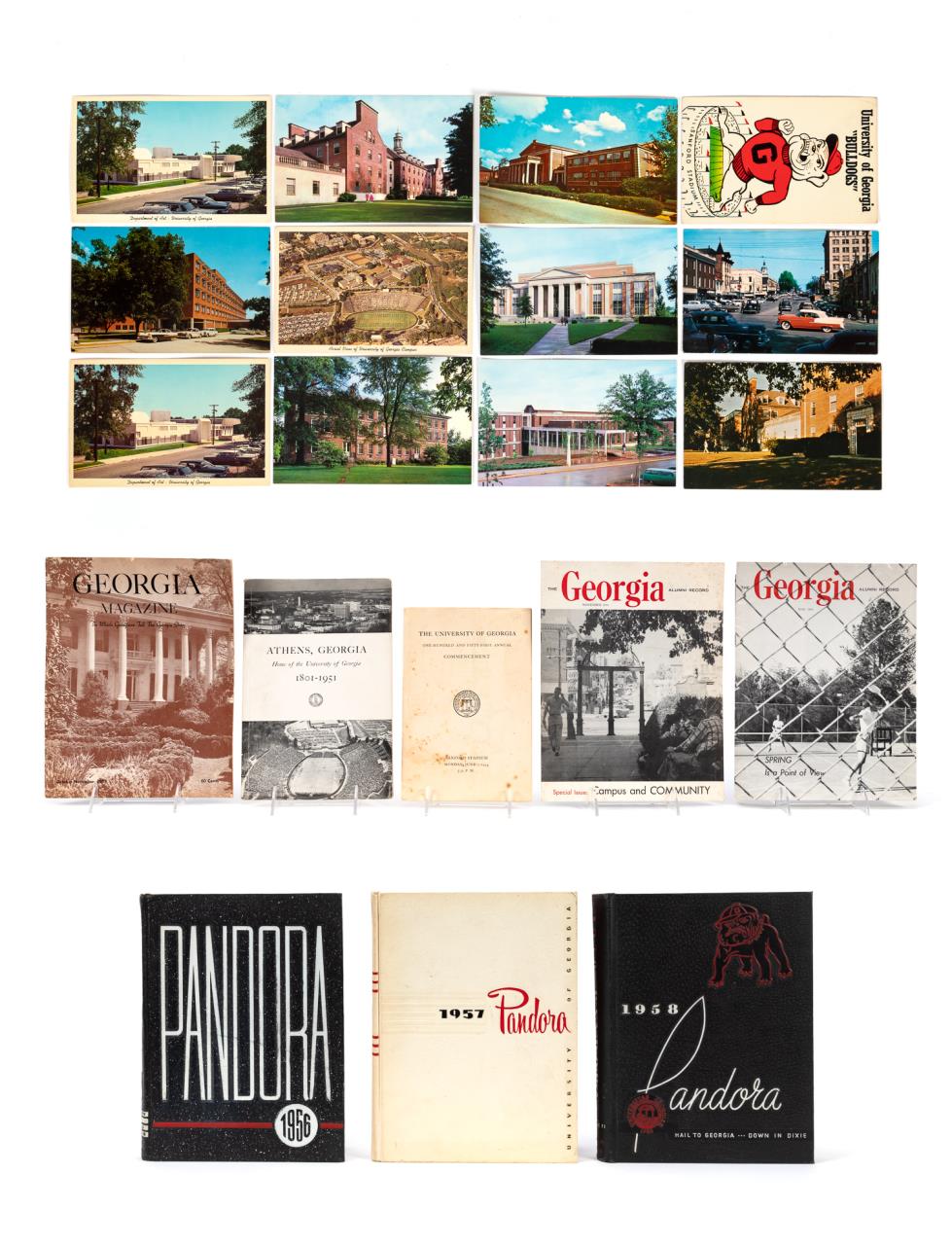 1950S UNIVERSITY OF GA. MEMORABILLIA