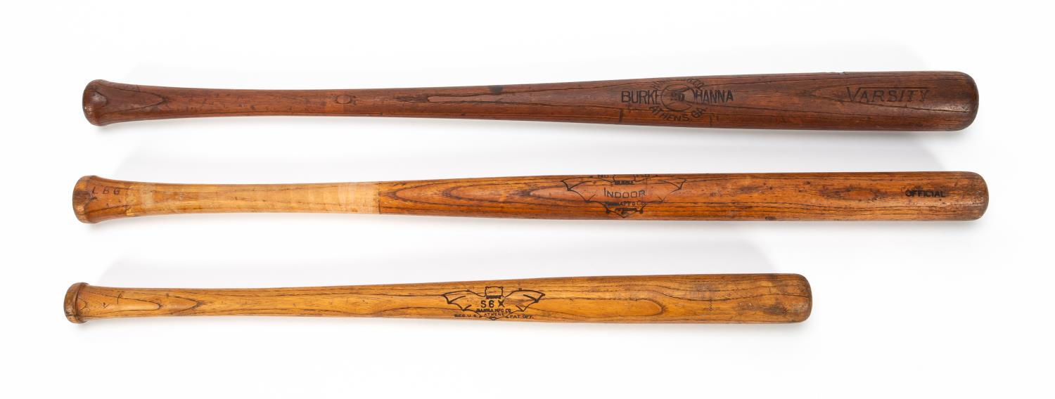 3 1920S-30S HANNA BATRITE WOODEN BATS