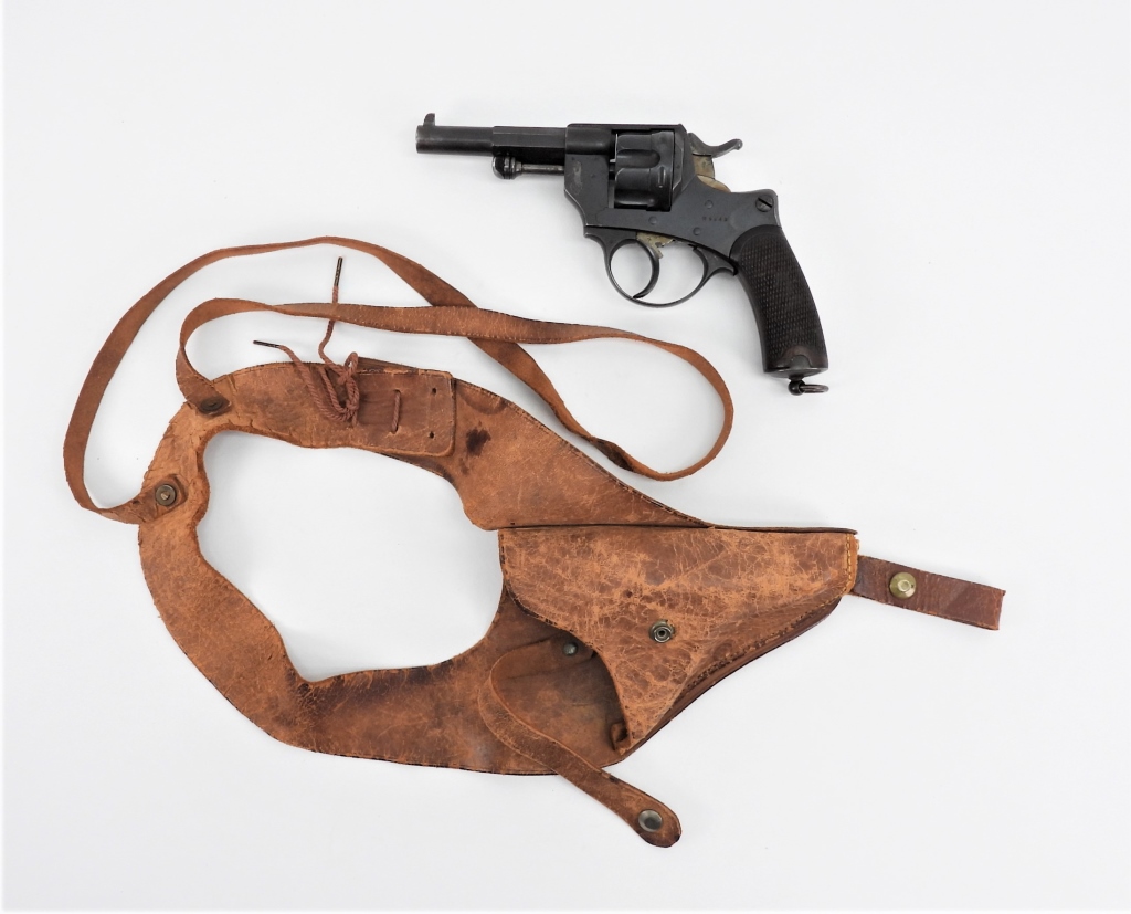 FRENCH MODEL 1874 REVOLVER AND HOLSTER