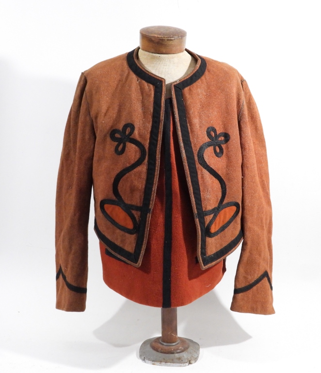 FRENCH WWI ERA ZOUAVE JACKET AND 35e527