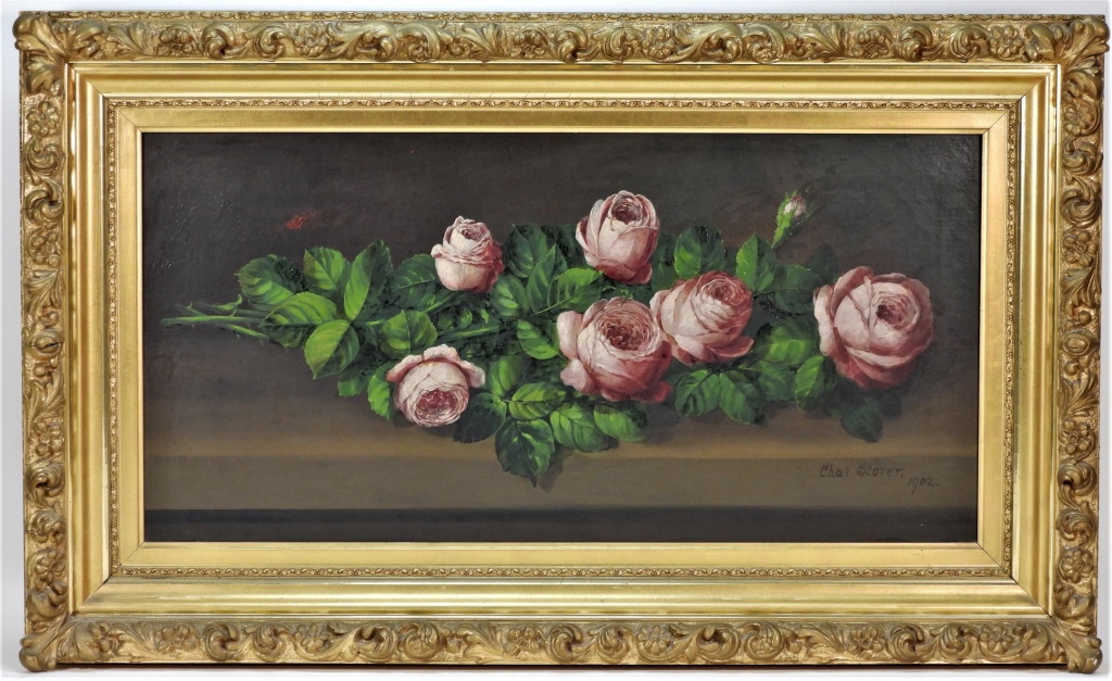 CHARLES STORER BOTANICAL ROSES STILL