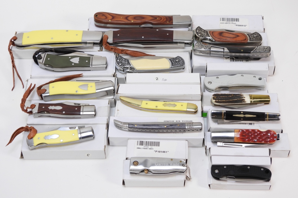 25PC FOLDING JACK HUNTING KNIFE