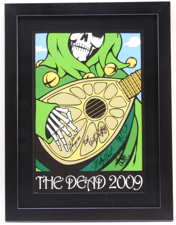 THE GREATFUL DEAD AUTOGRAPHED 2009