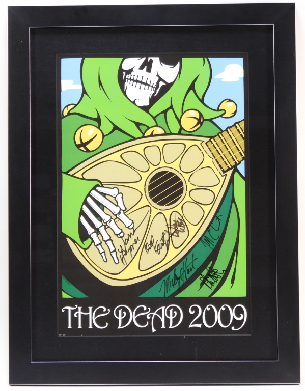 THE GREATFUL DEAD AUTOGRAPHED 2009 35e633