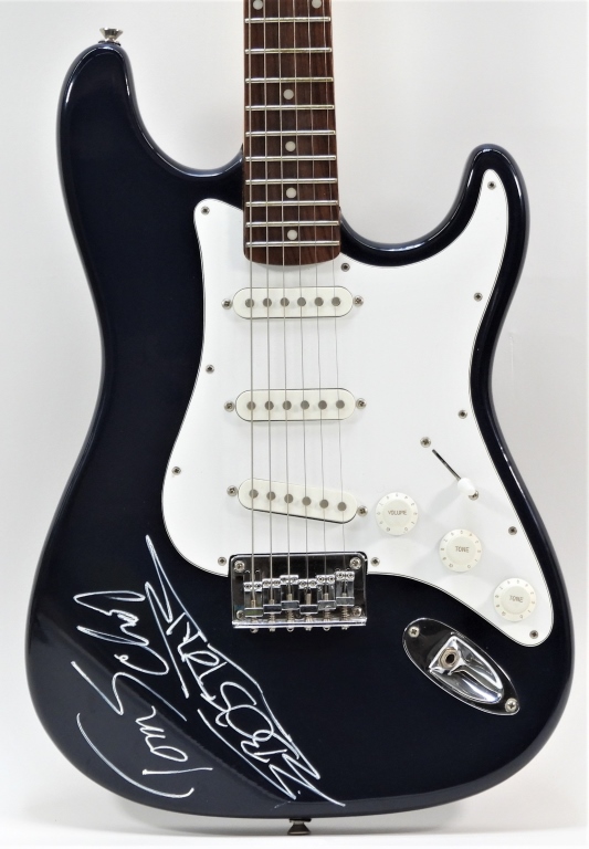 TOM SCHOLZ SIGNED FENDER SQUIER 35e62b