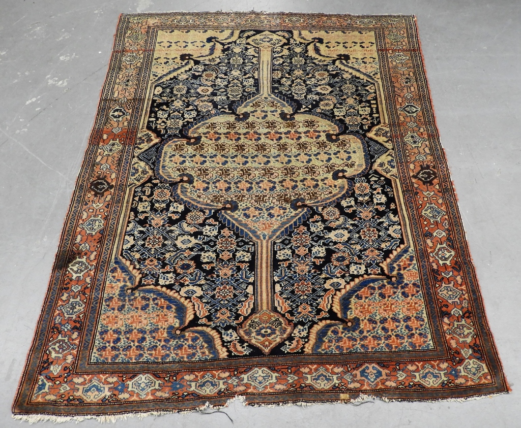 PERSIAN BOTANICAL CARPET RUG Middle 35e66a