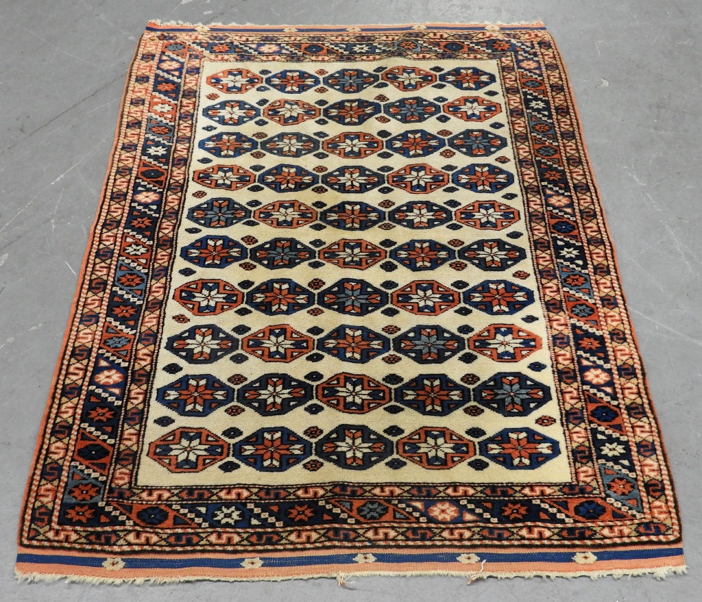 CAUCASIAN KAZAK CARPET RUG Caucuses 20th 35e669