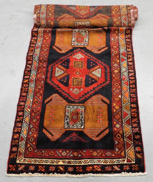 INDIAN GEOMETRIC CARPET RUG RUNNER