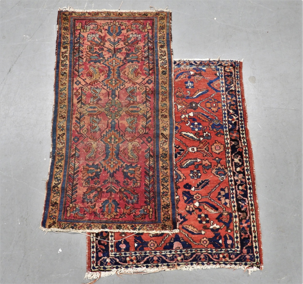 2PC MIDDLE EASTERN BOTANICAL CARPET 35e680