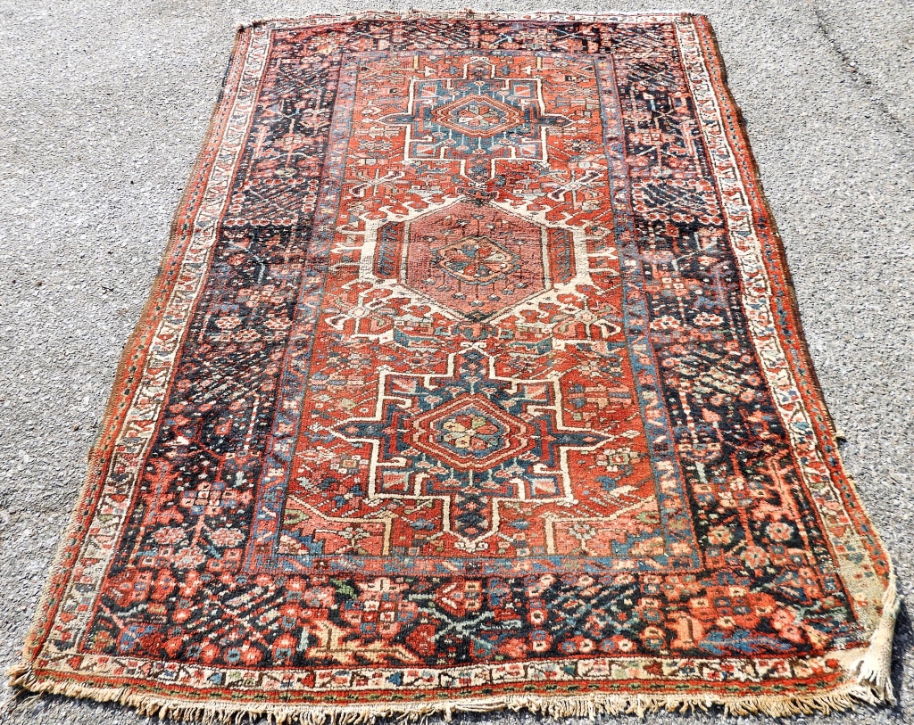 KARAJA BOTANICAL RUG Middle East 20th 35e6a1