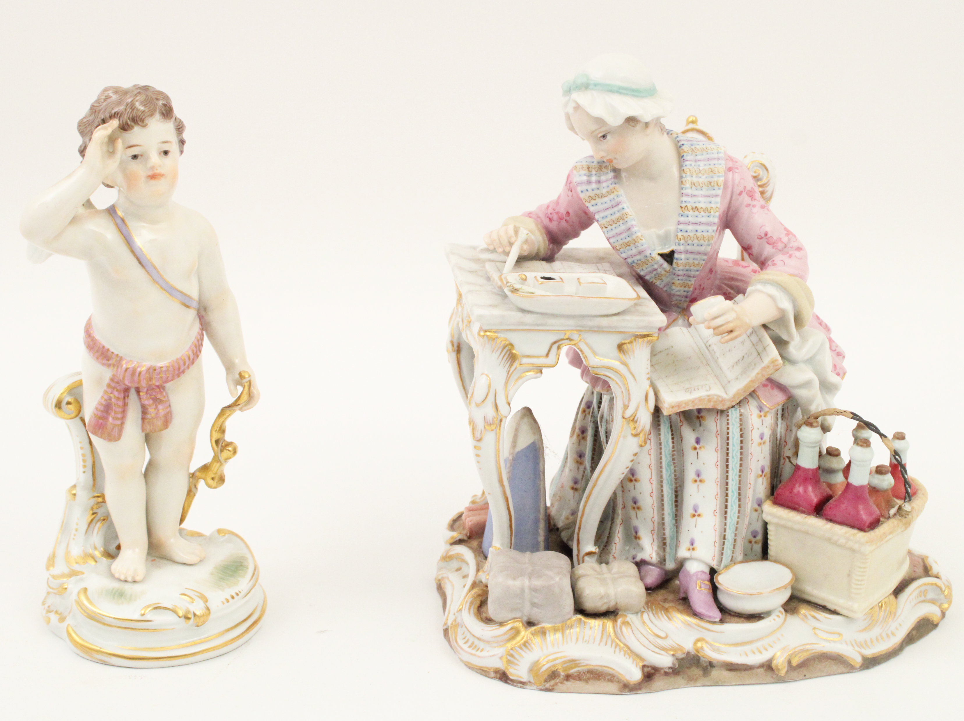 MEISSEN Two piece lot of Meissen 35e6f1