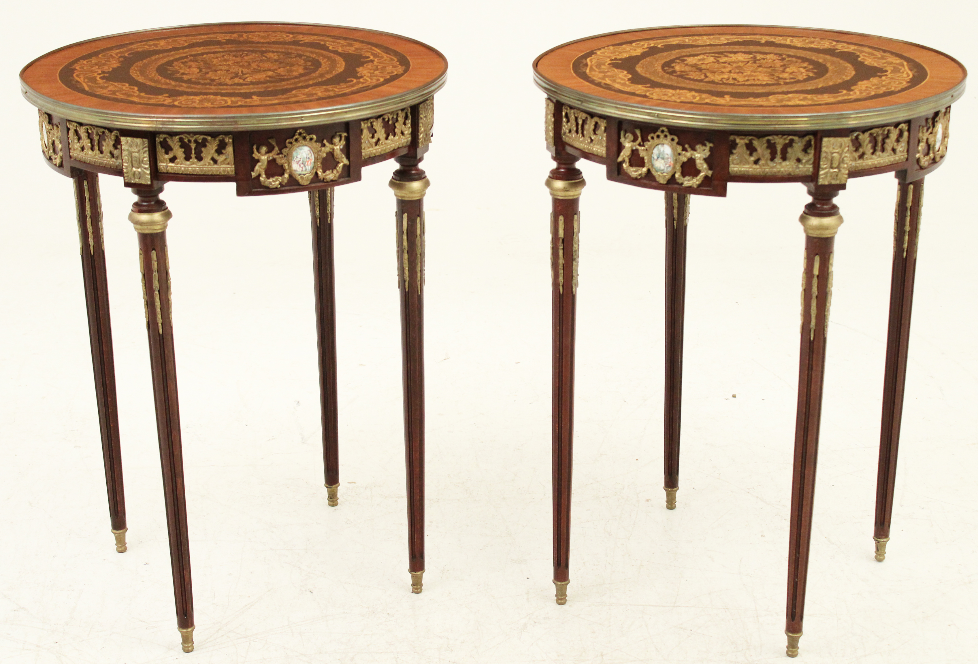 PR OF LOUIS XVI STYLE INLAID MAHOGANY 35e740