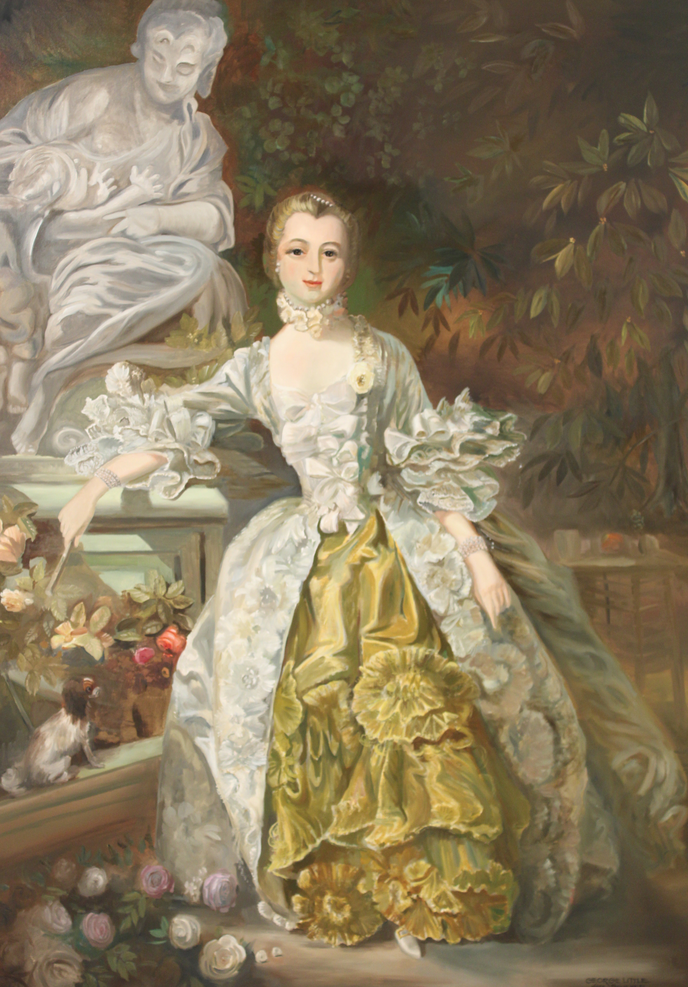 MADAME DE POMPADOUR, AFTER BOUCHER