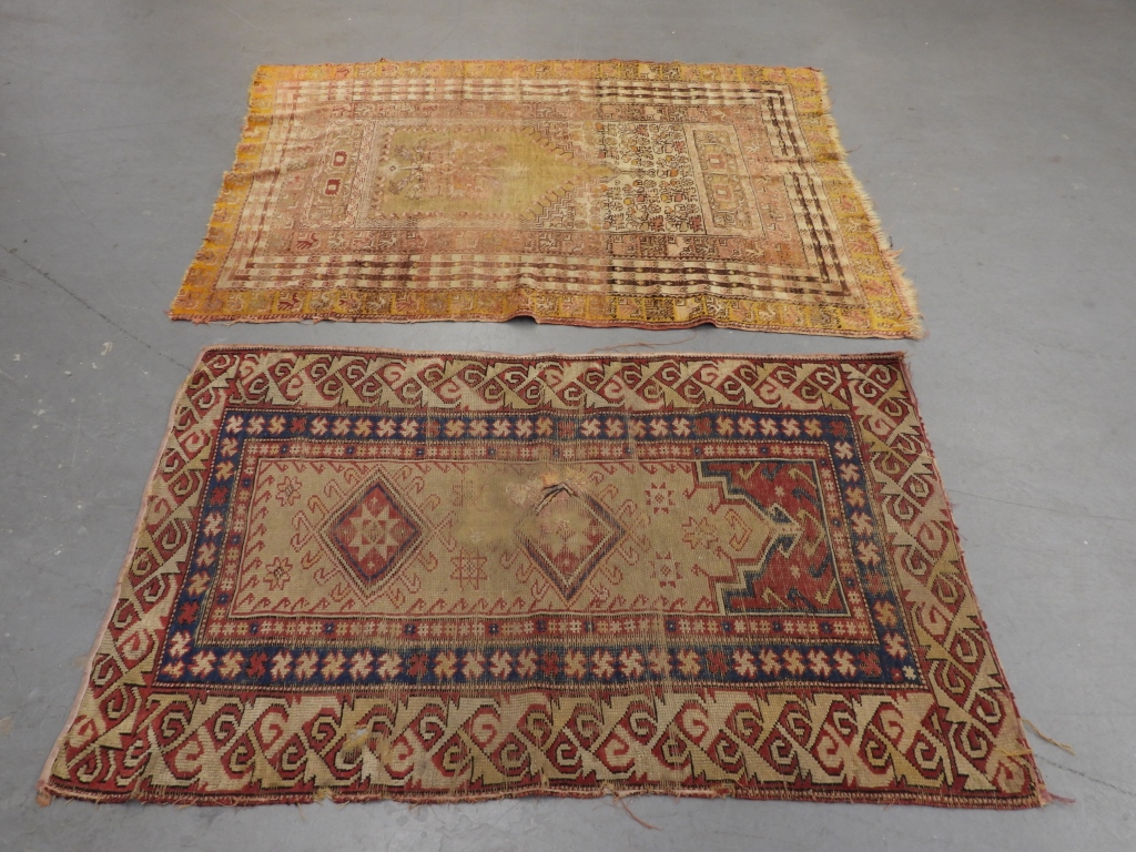 2PC TURKISH CARPET PRAYER RUGS 35e7ef