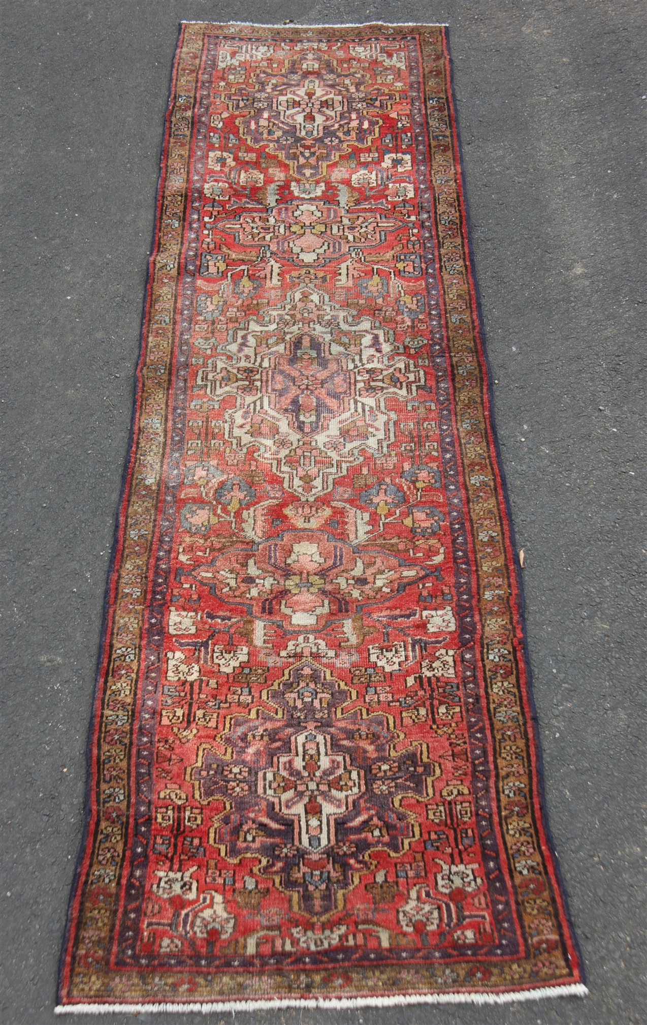 ORIENTAL RUG 2'10" X 10'10" KARAJEH