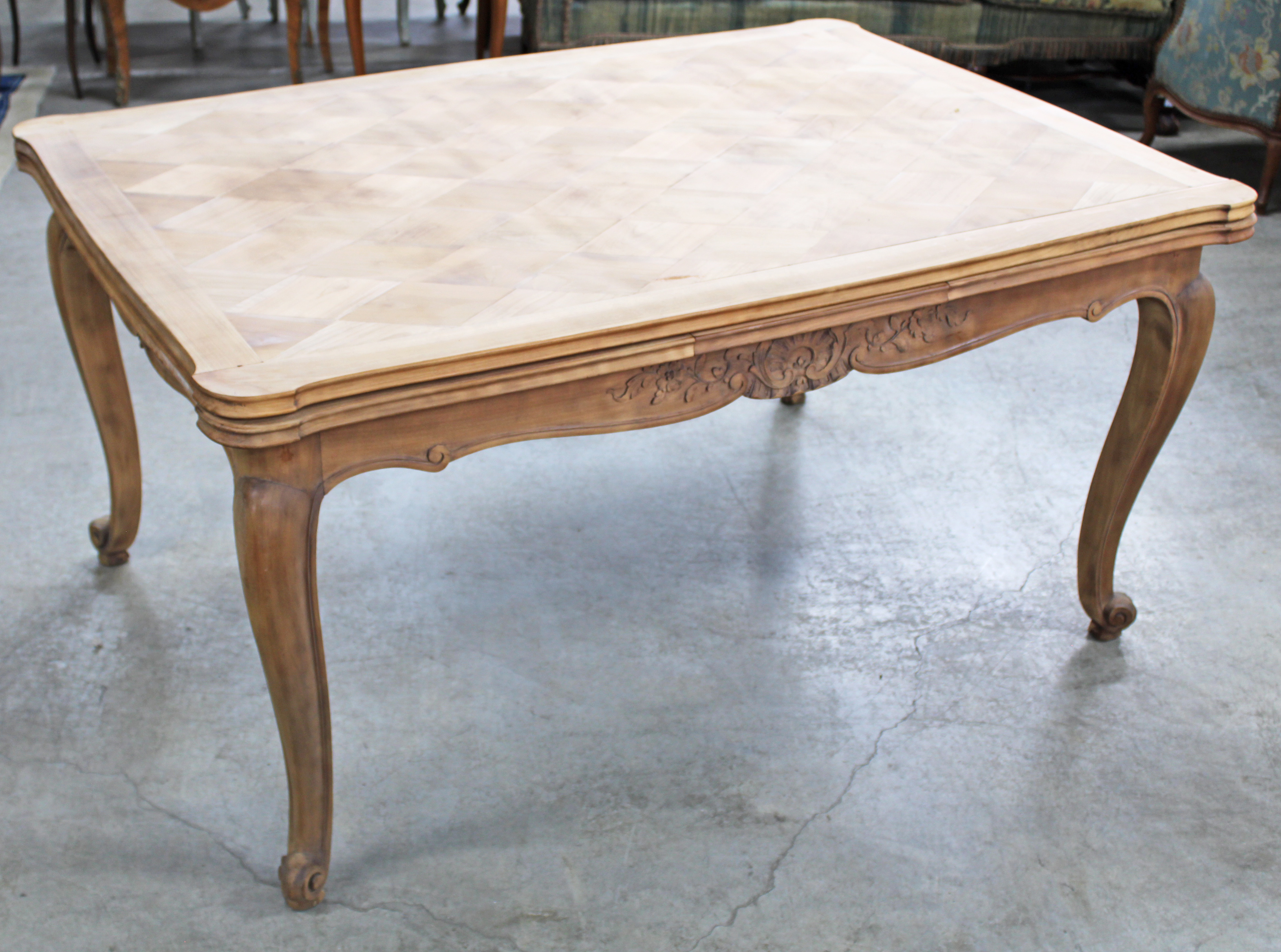 LOUIS XV STYLE NATURAL FINISH EXTENDING 35e8d6