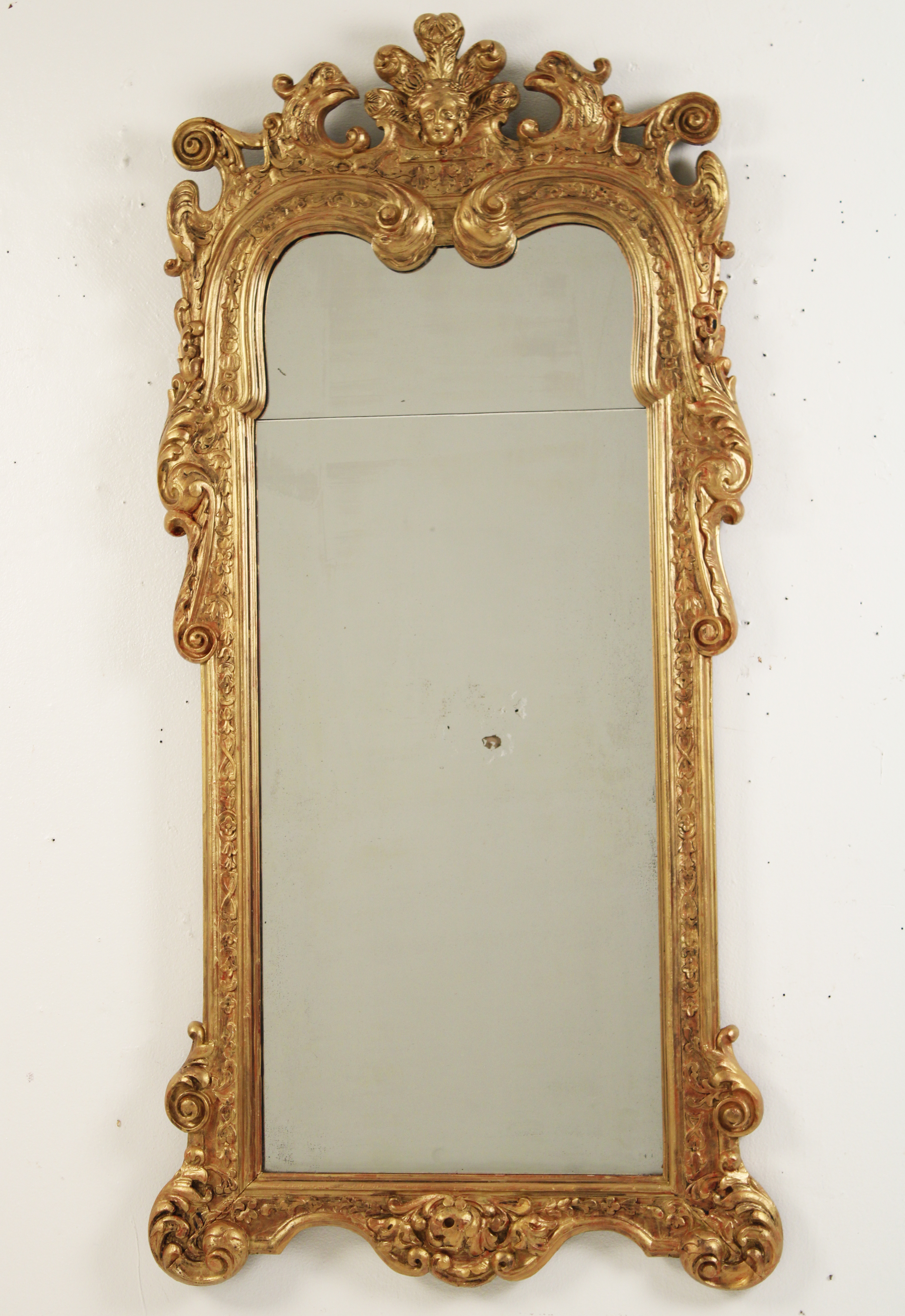 GEORGIAN STYLE CARVED GILTWOOD 35e8d3