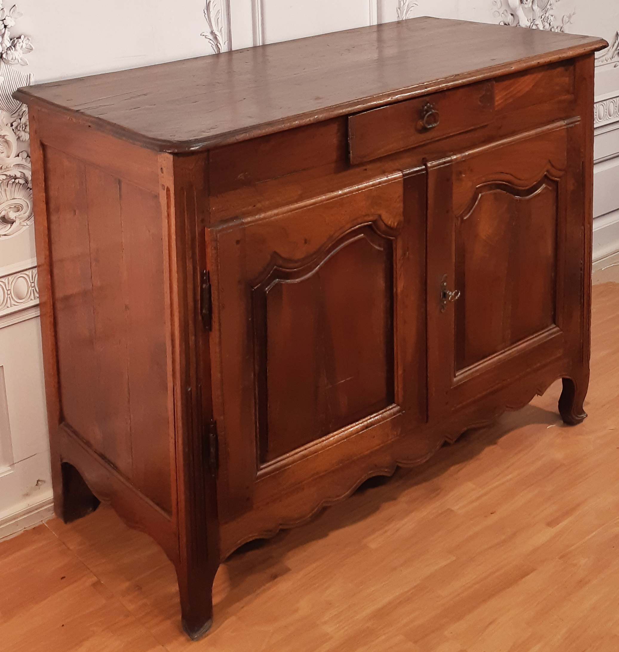 PROVINCIAL LOUIS XV STYLE WALNUT