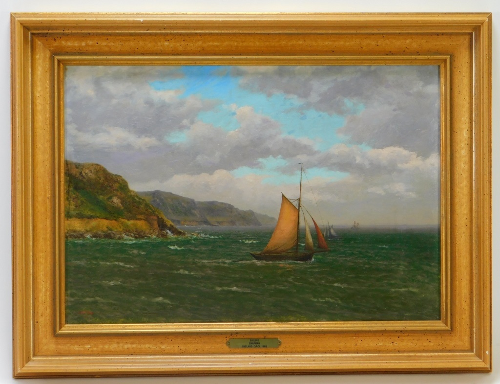 C CHAPMAN MARITIME SHIP PAINTING 35e9a0