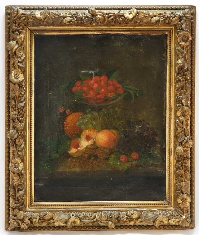 19C AMERICAN SCHOOL STILL LIFE