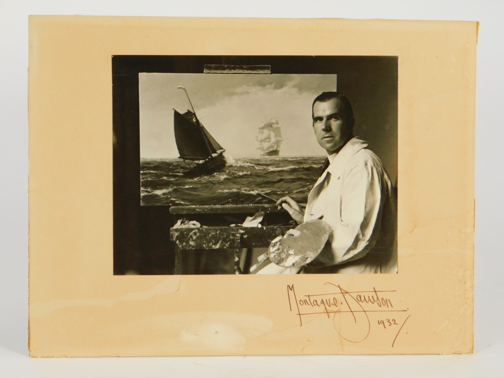 MONTAGUE DAWSON SIGNED PHOTOGRAPH