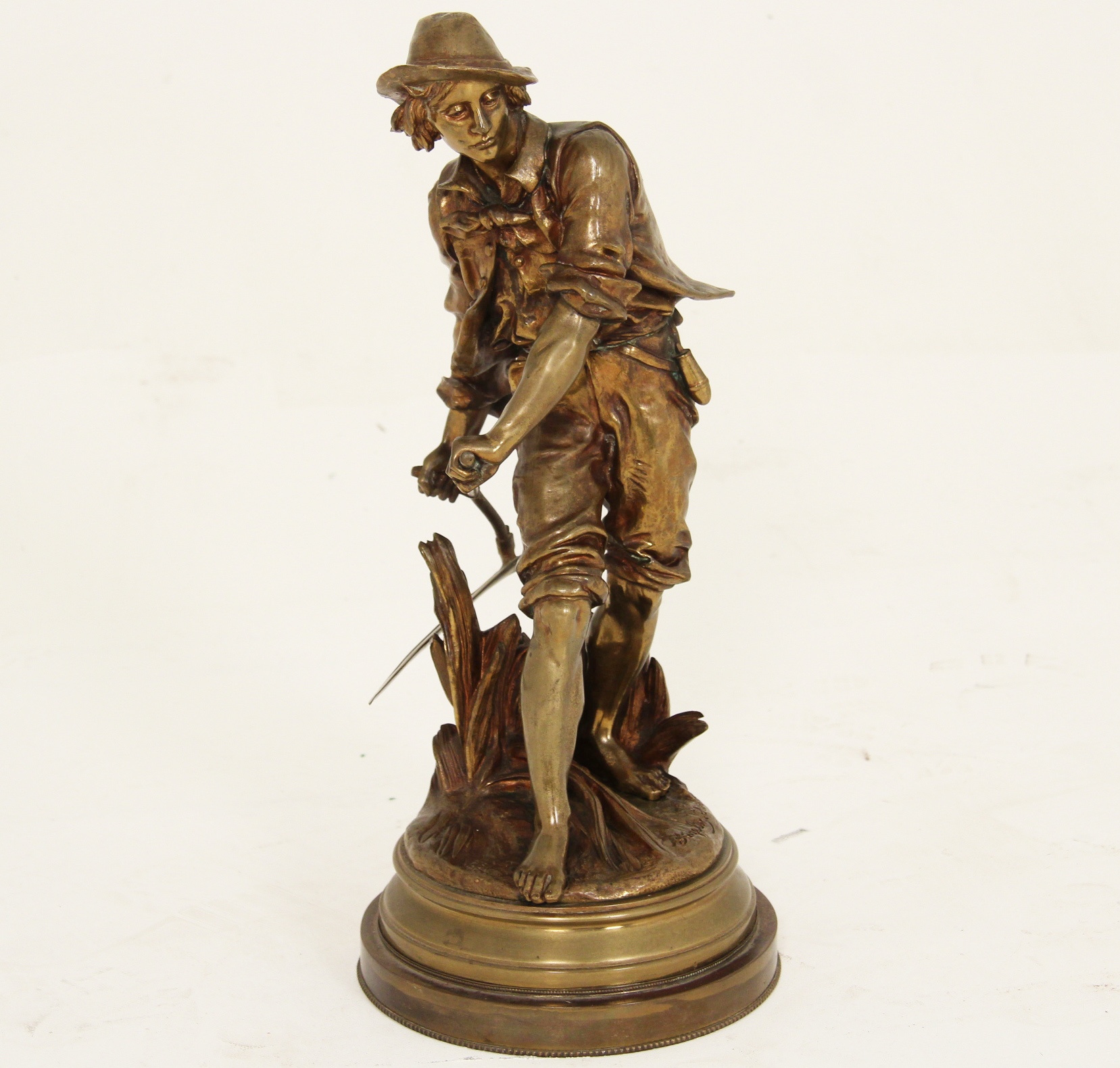 SIGNED AIZELIN,  FRENCH BRONZE
