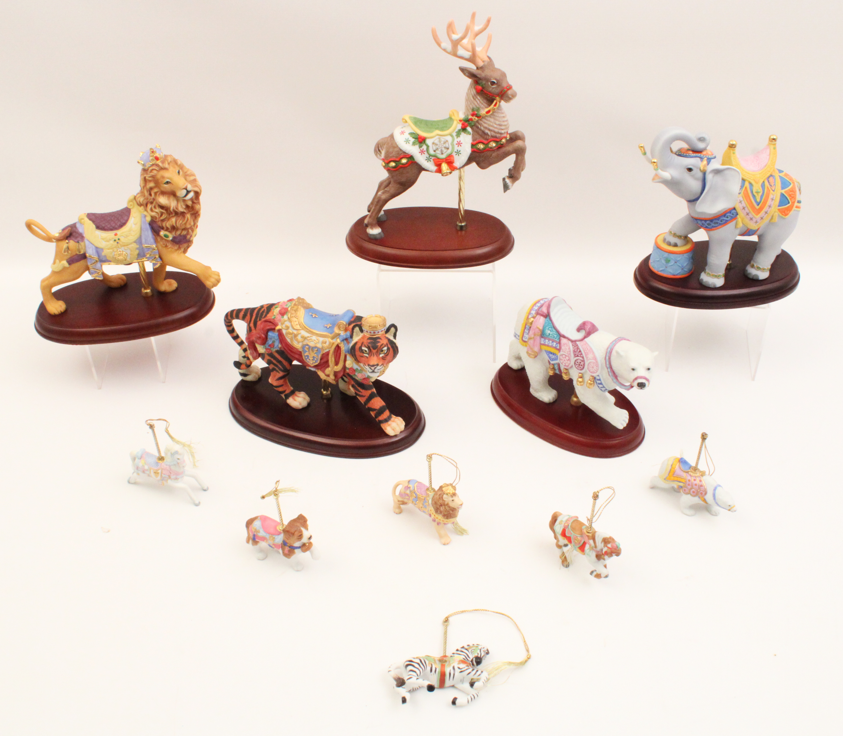 11 PCS. OF LENOX PORCELAIN CAROUSEL