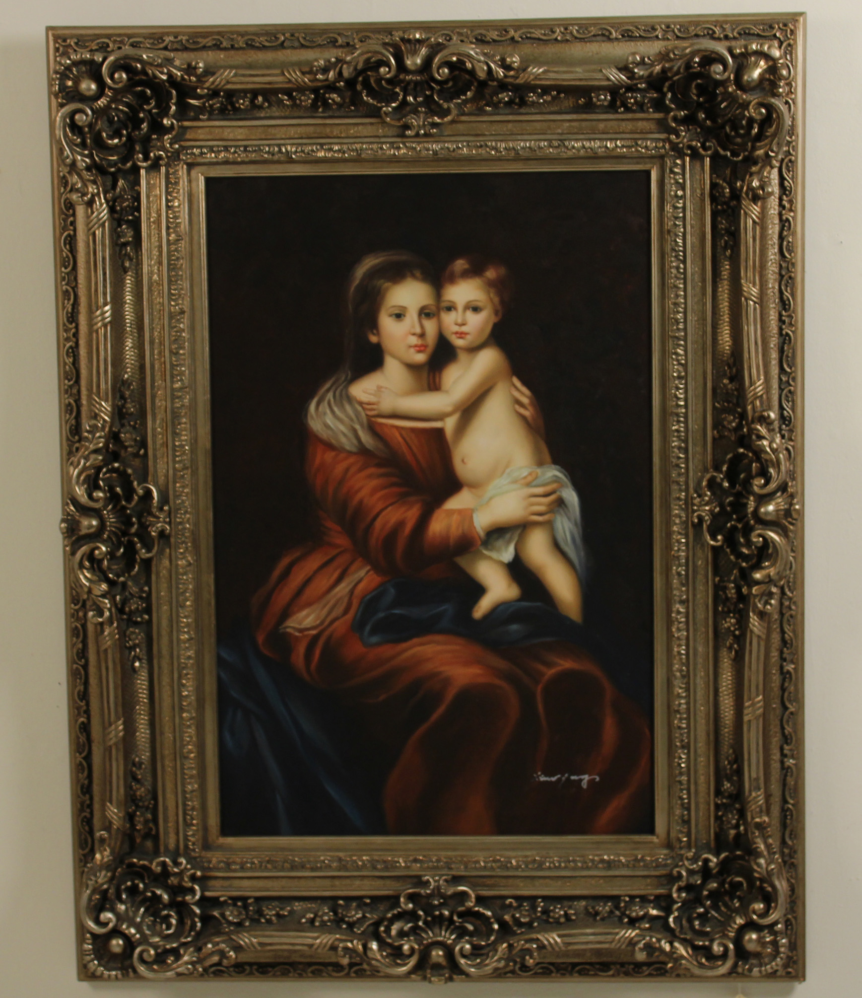 DECORATIVE O C PAINTING OF MOTHER 35eb9a