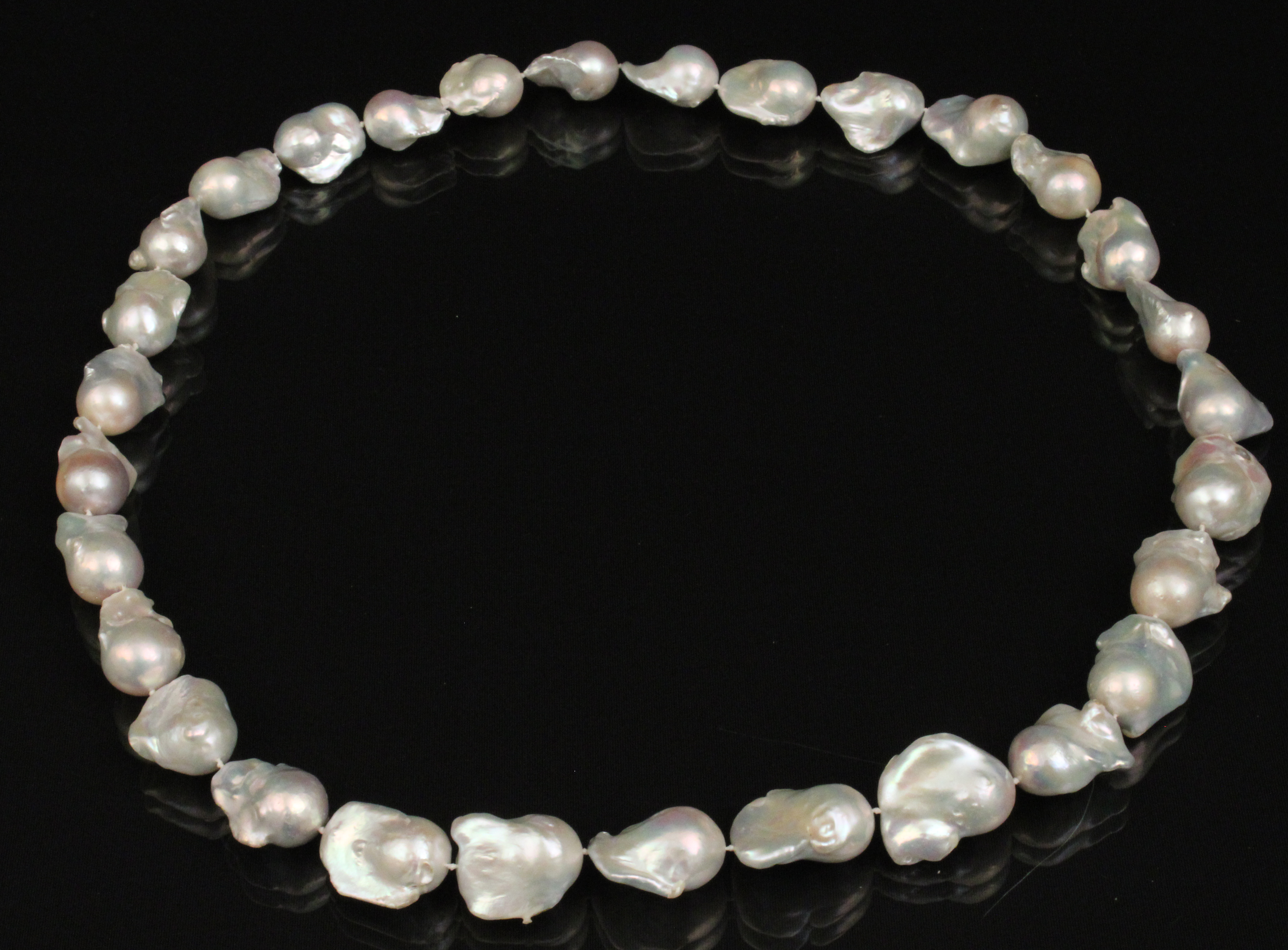 30 STRAND OF NATURAL PEARLS 30  35ebb5