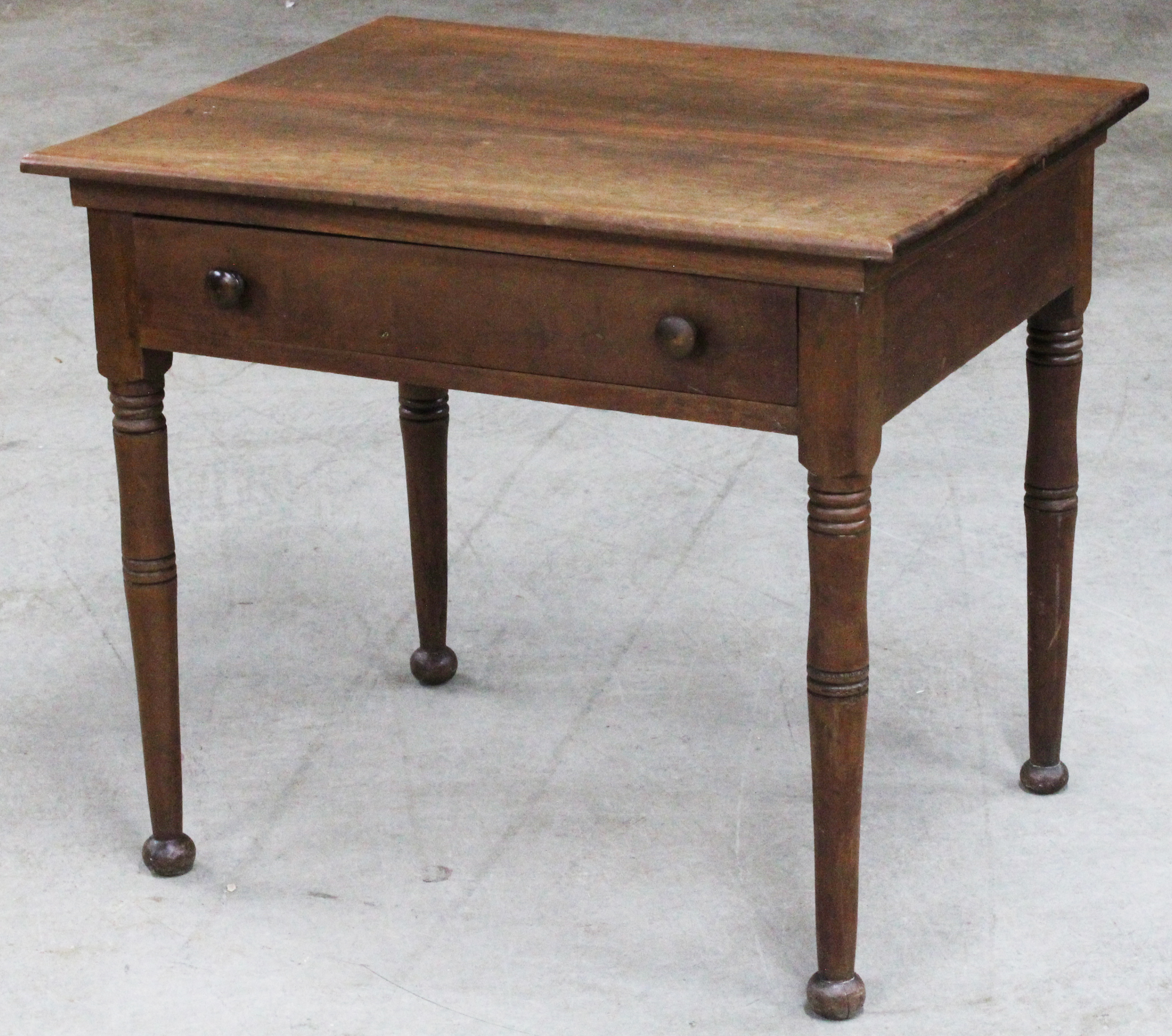 AMERICAN CHERRY ONE DRAWER TABLE