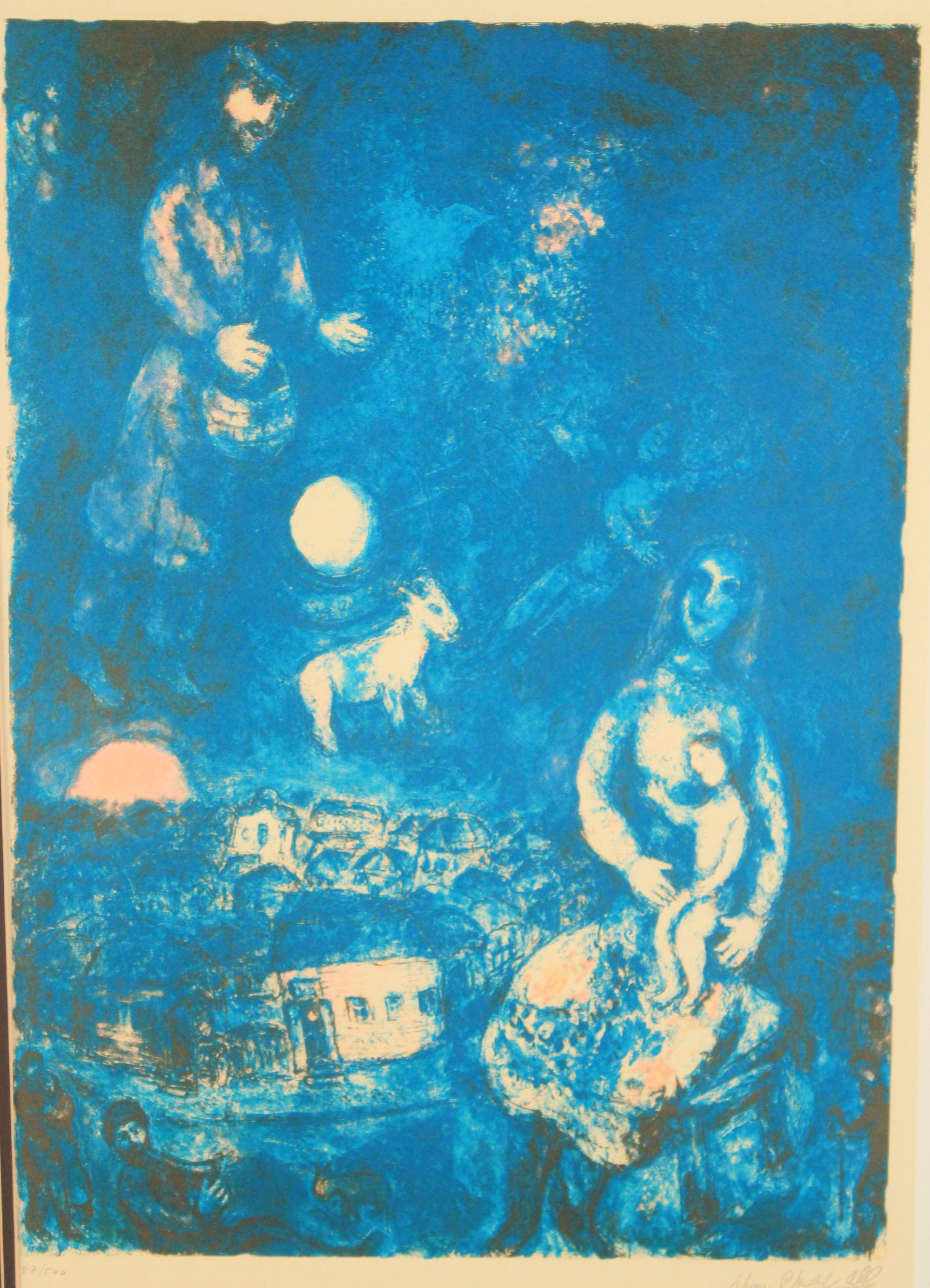 MARC CHAGALL LITHOGRAPH FRENCH RUSSIAN  35ec96