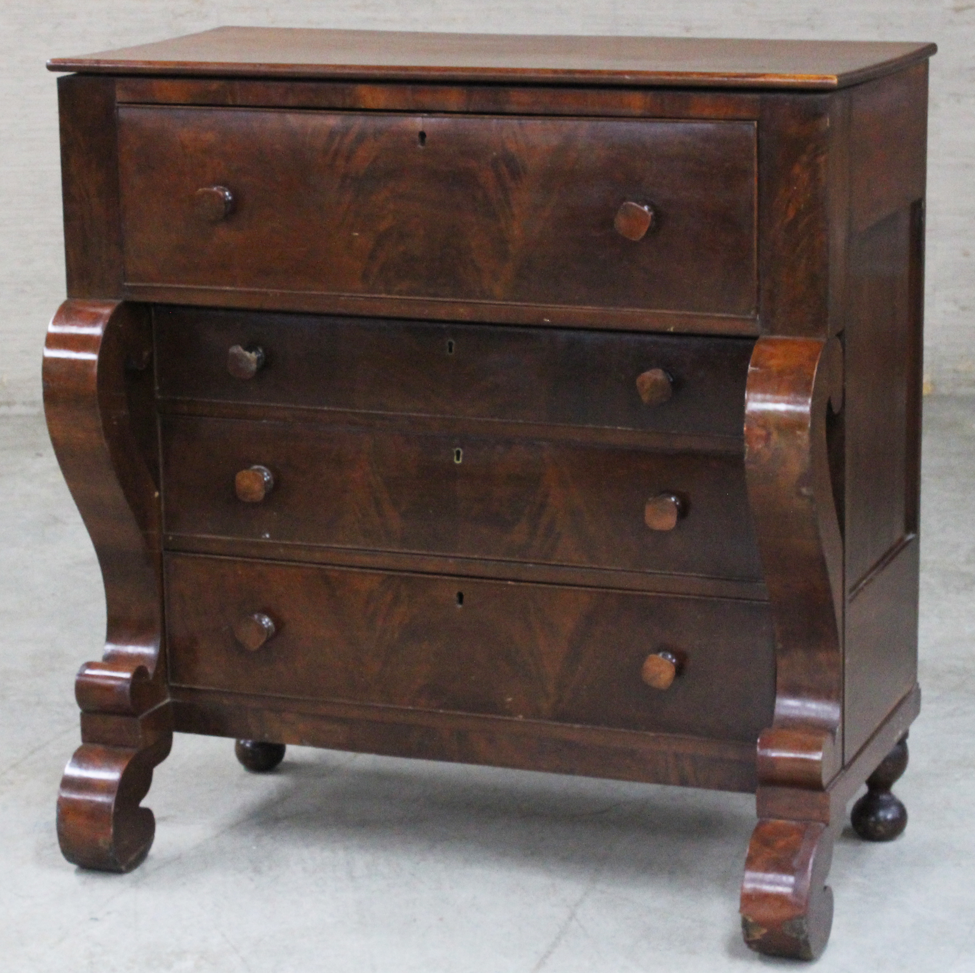 AMERICAN MAHOGANY LATE CLASSICAL