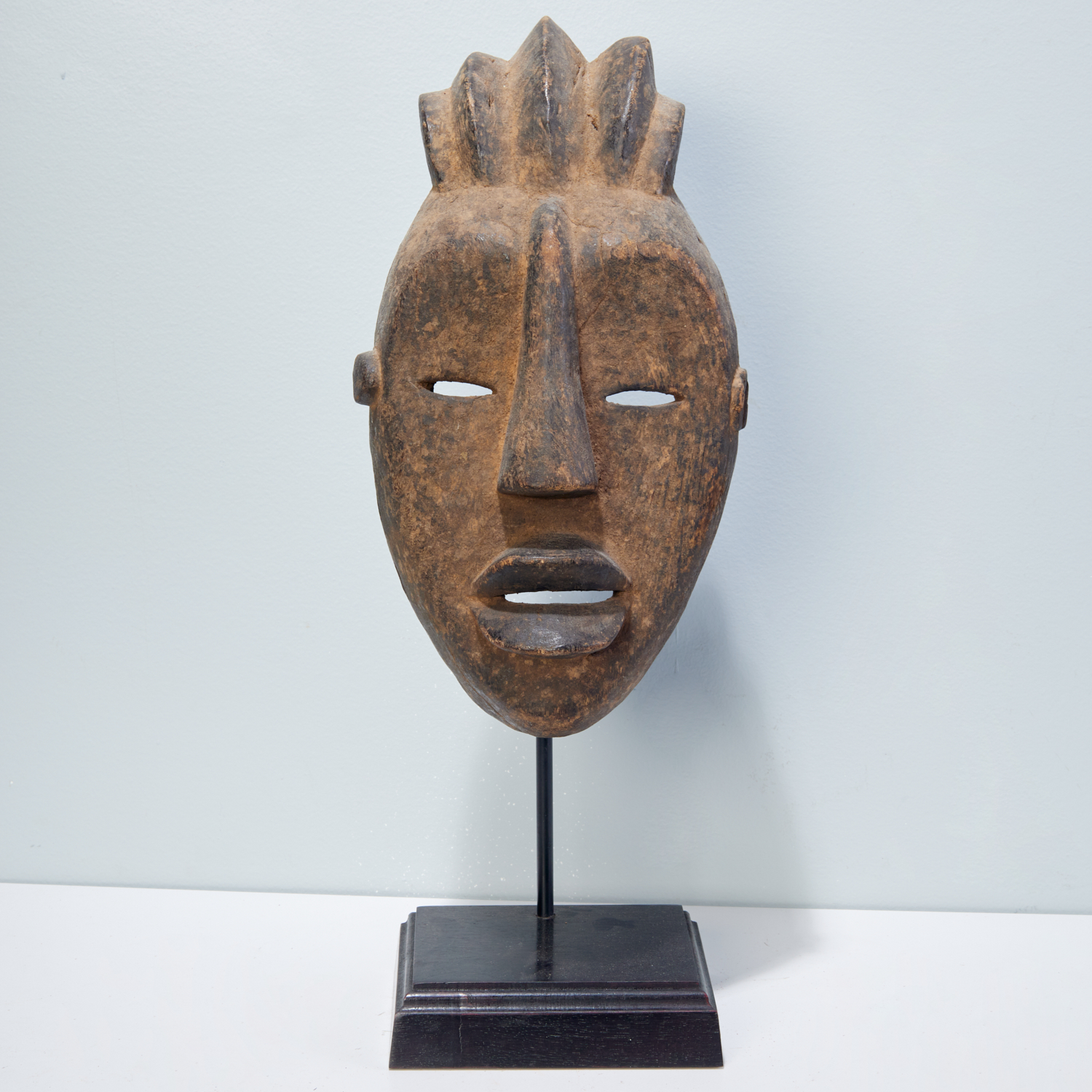 MOSSI PEOPLES, WOOD DANCE MASK Burkina