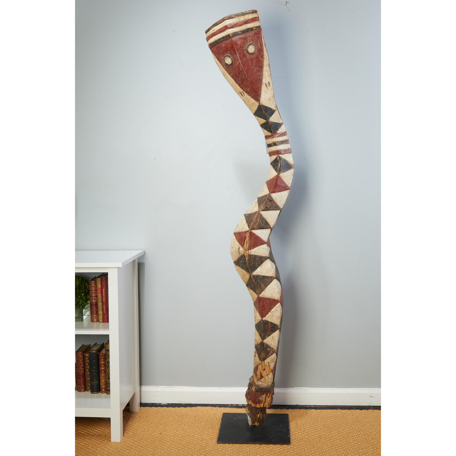 BAGA PEOPLES POLYCHROMED WOOD 36152f