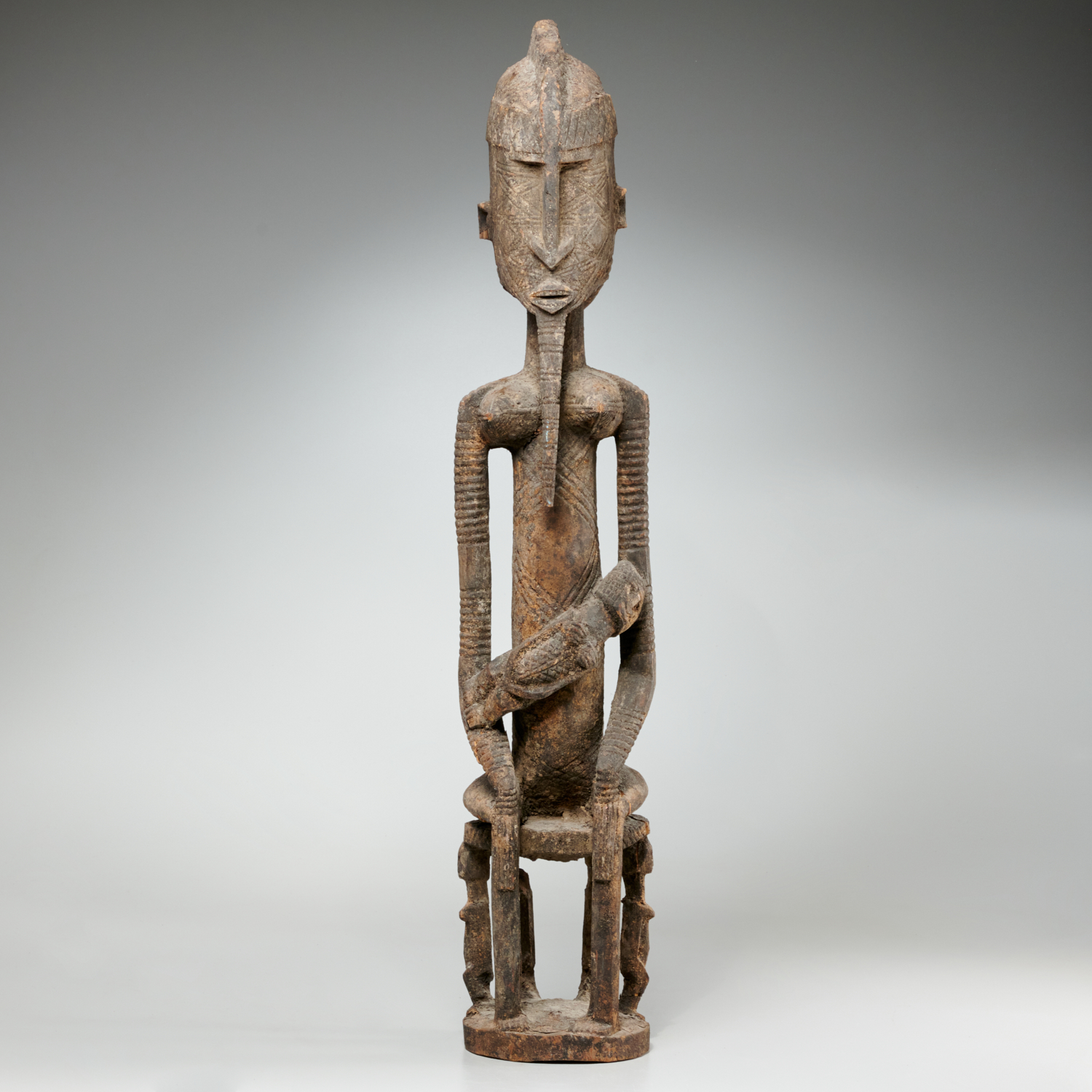 DOGON STYLE ANCESTOR FIGURE Mali,