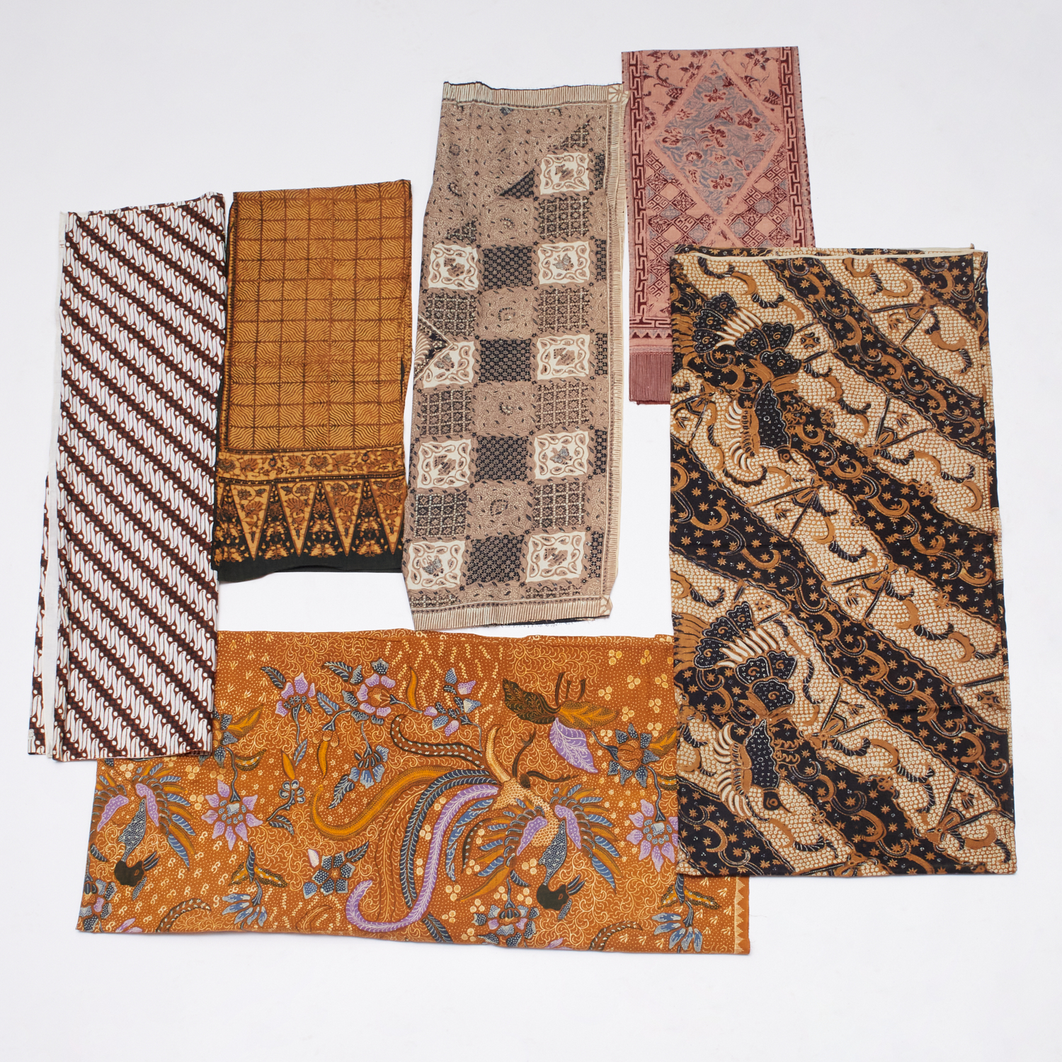 GROUP (6) INDONESIAN BATIK TEXTILES