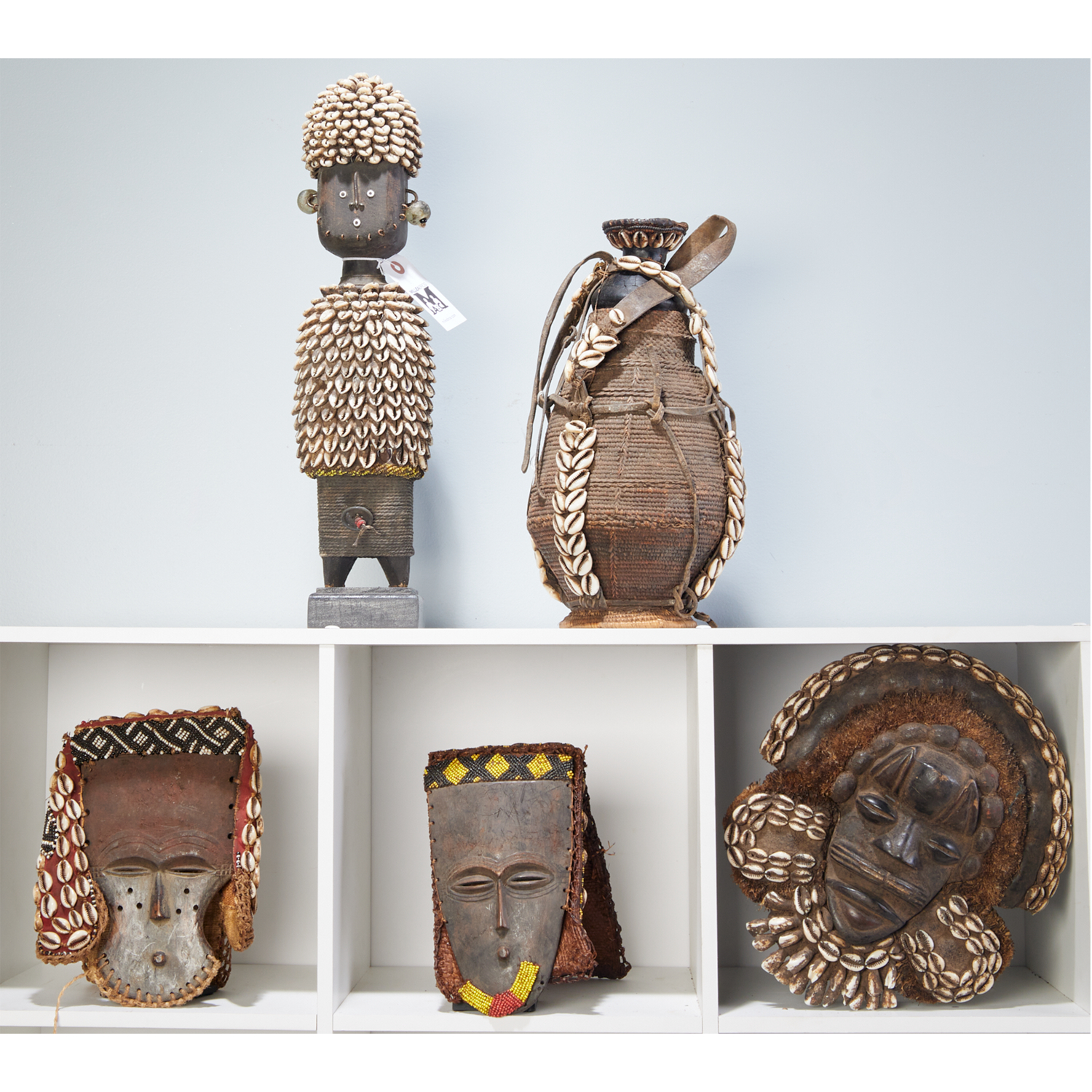 GROUP 5 WEST AFRICAN STYLE OBJECTS 3615e4