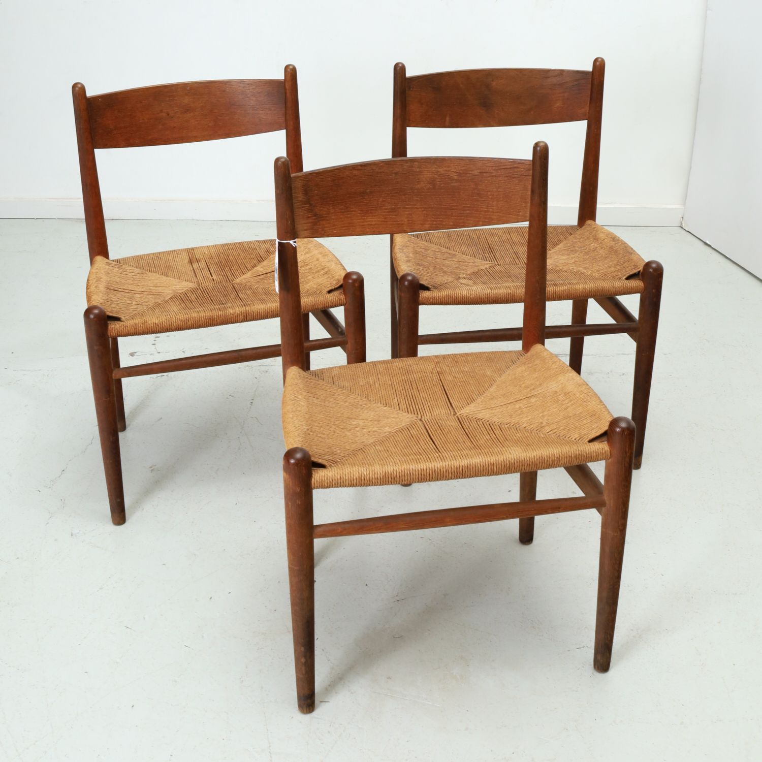 HANS WEGNER 3 CH 36 OAK SIDE 36166d