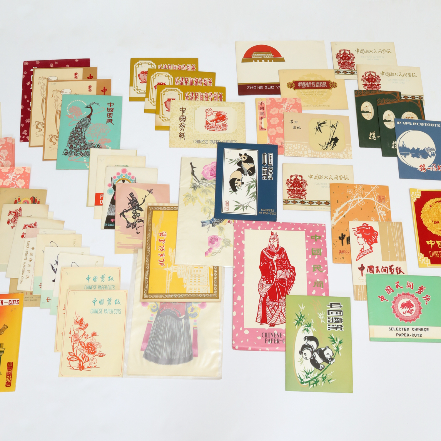 HUGE COLLECTION CHINESE PAPER CUTS 36182f