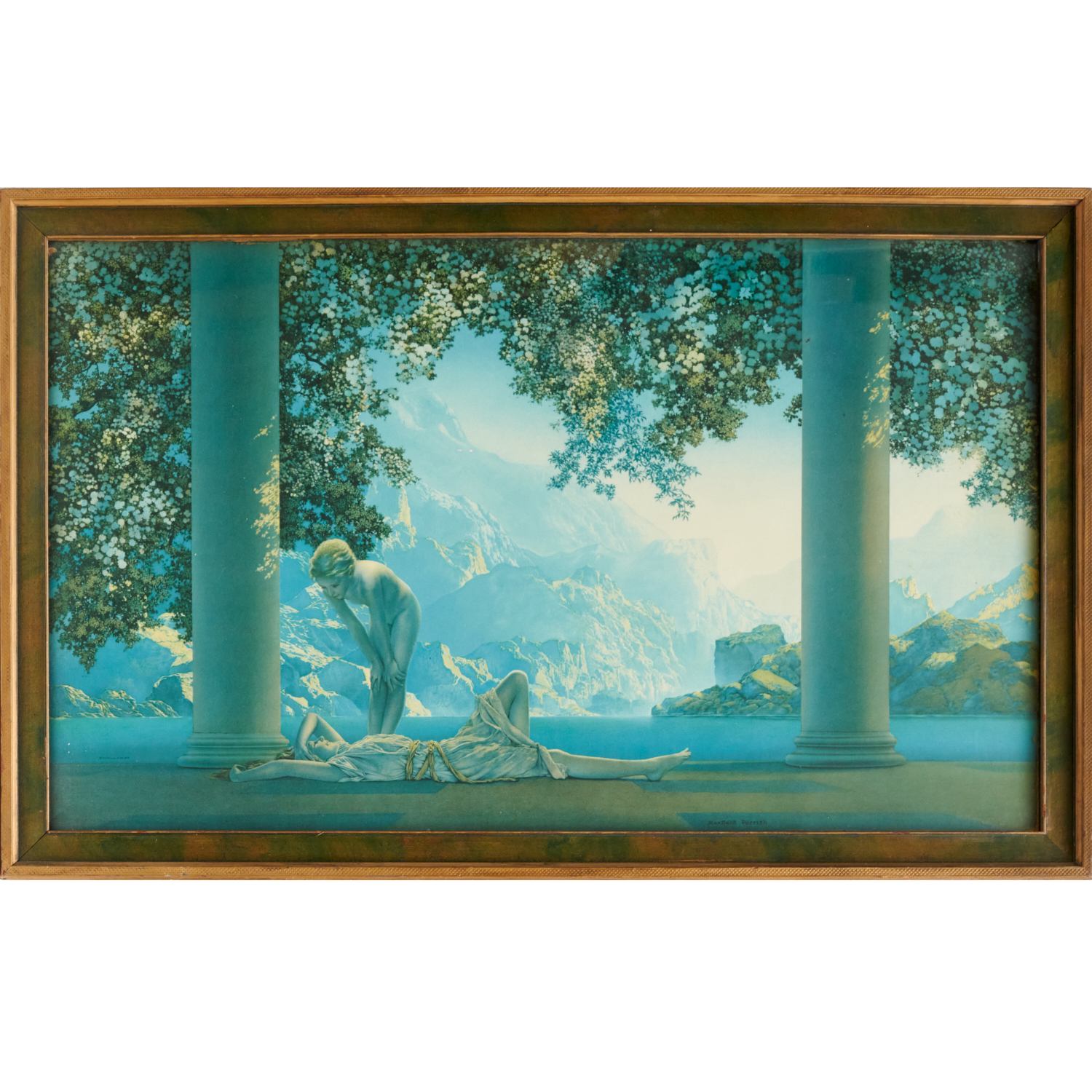 MAXFIELD PARRISH, ORIGINAL LITHOGRAPH