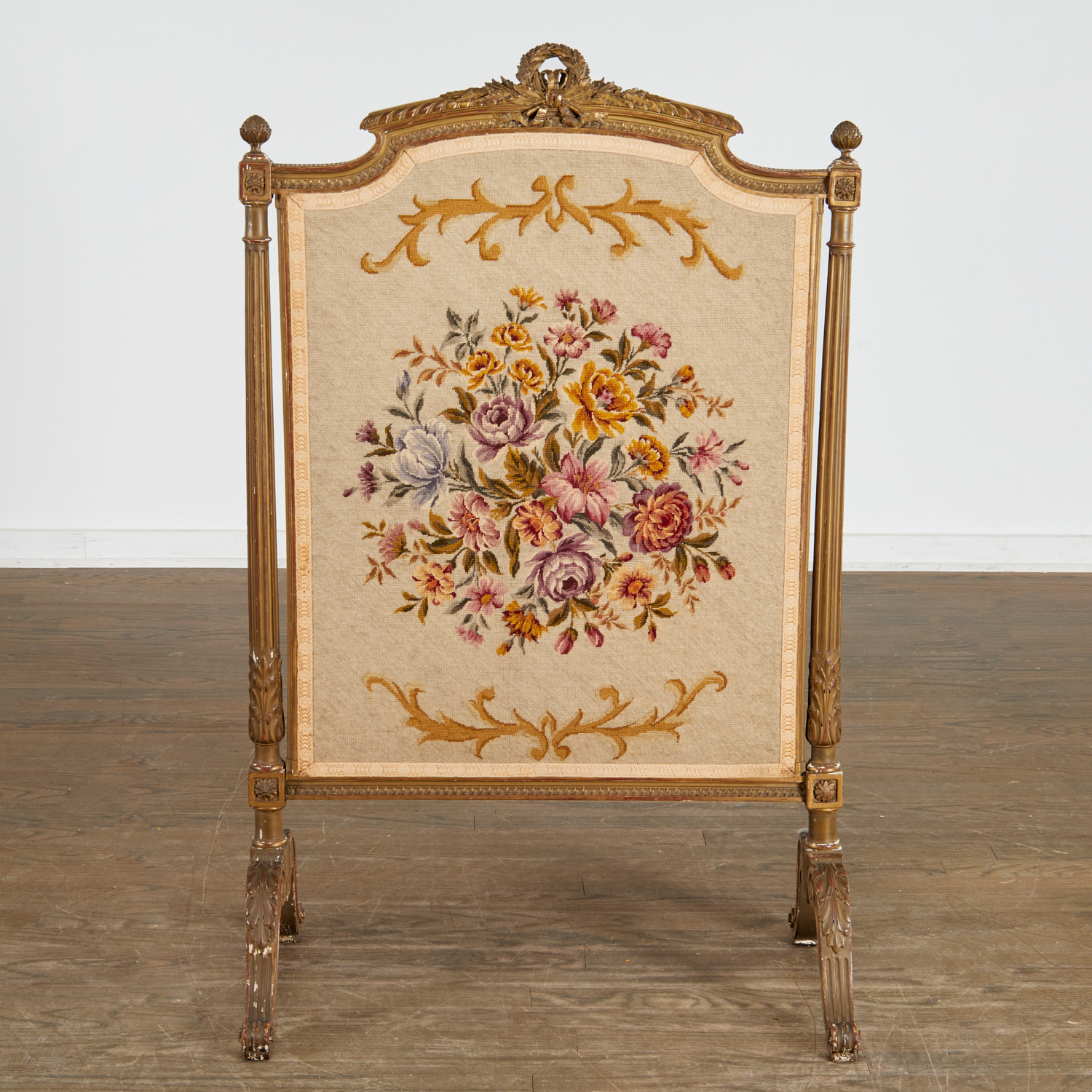 NAPOLEON III GILTWOOD FIRESCREEN