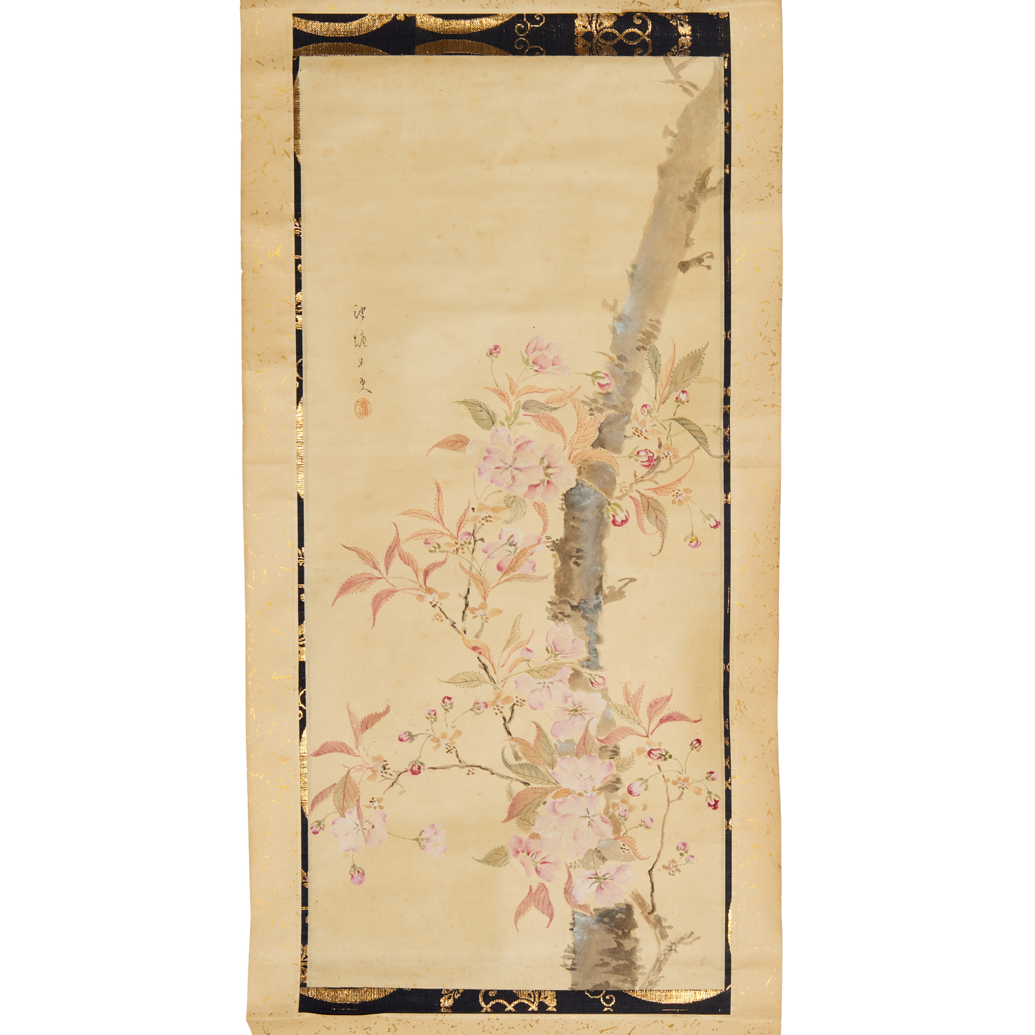 CHINESE SCHOOL SCROLL PAINTING 3619c7