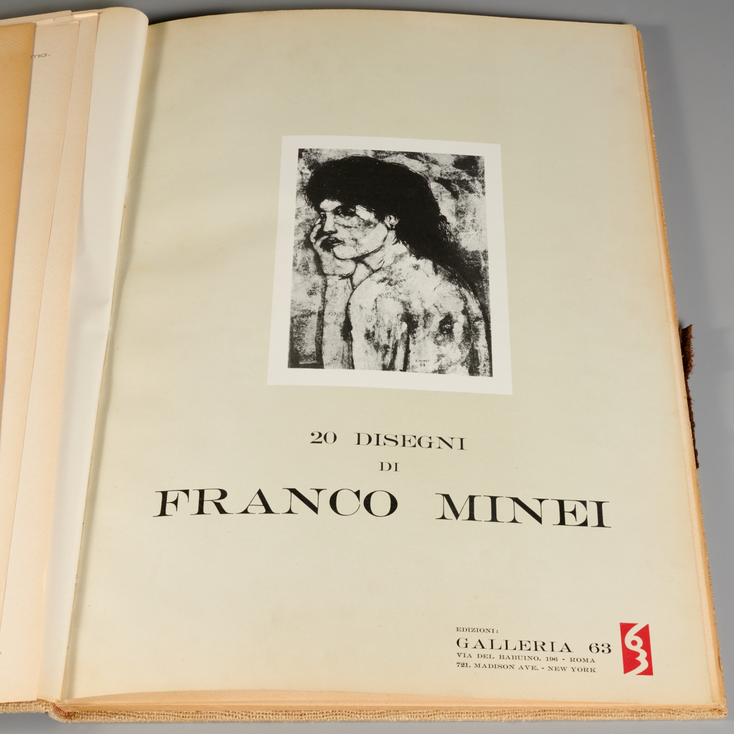 20 DISEGNI DI FRANCO MINEI SIGNED 3619e0