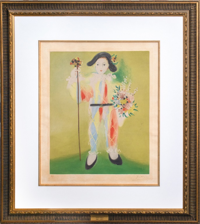 PICASSO LE PETIT PIERROT AUX FLEURS  361a7c