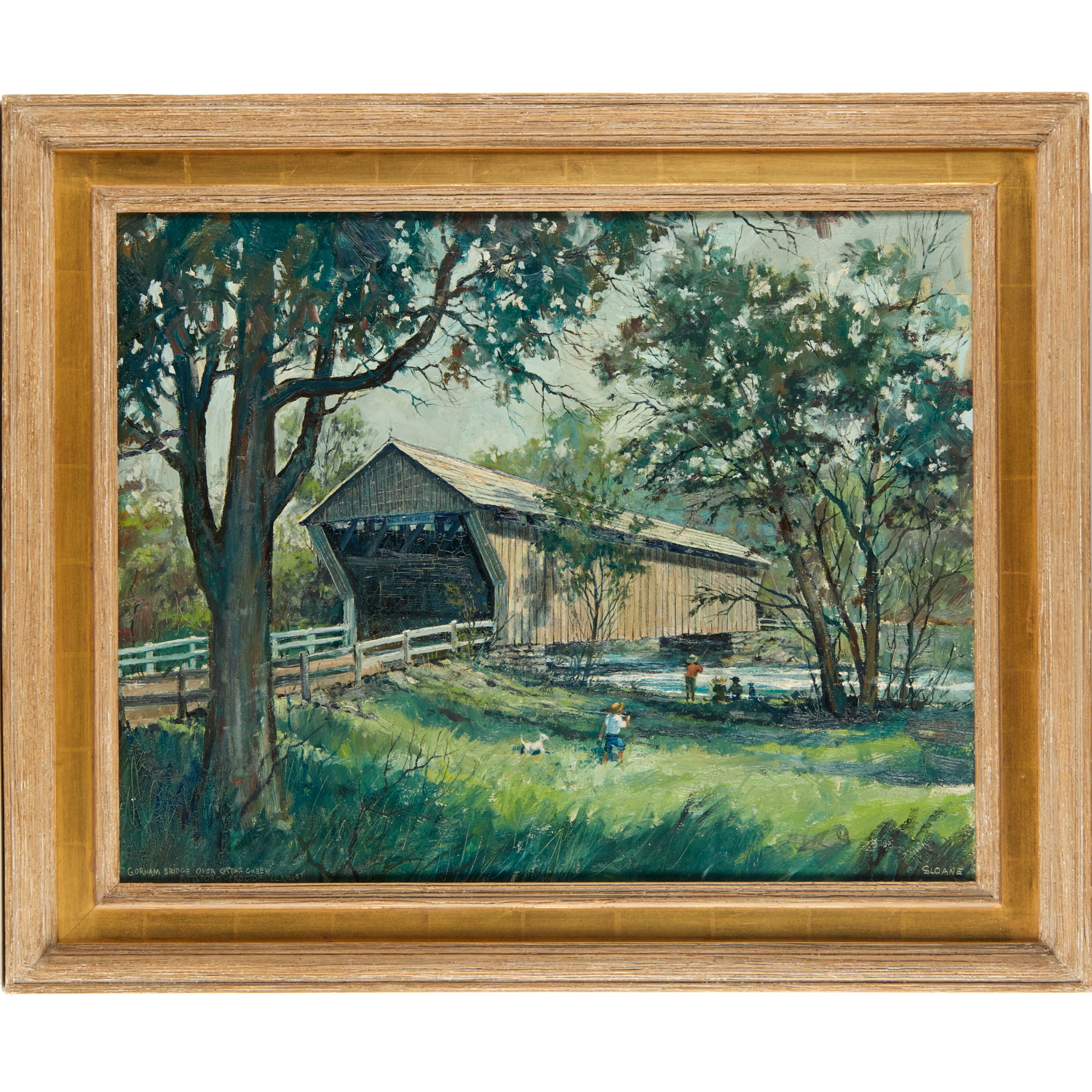 ERIC SLOANE OIL ON MASONITE Eric 361bf6