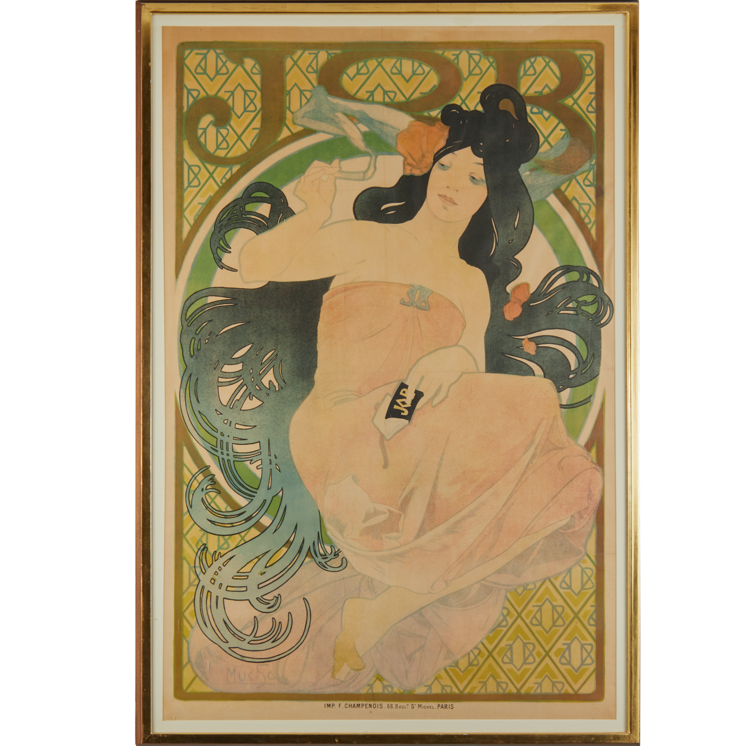 ALPHONSE MUCHA (AFTER), COLOR LITHOGRAPH,